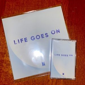 BTS Life Goes On Vinyl & Cassette Tape
